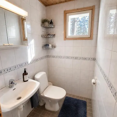 Riekonpesae Incl Service Room, Sauna, Wifi,fireplace, Firewood, Chalet Äkäslompolo